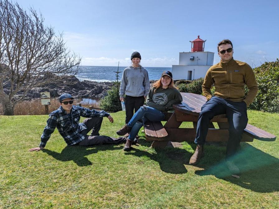 Students outside