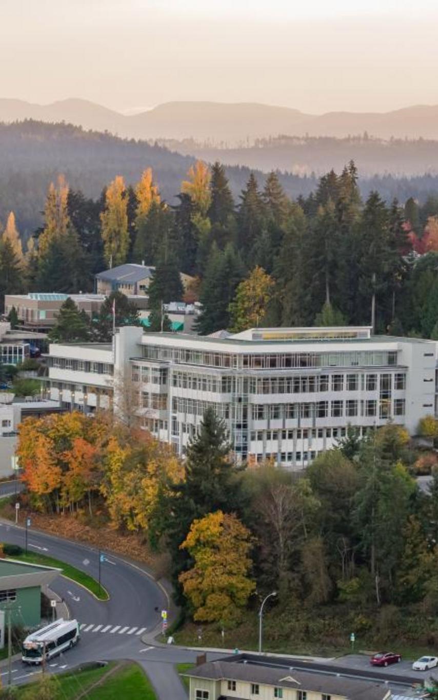 viu nanaimo aerial